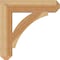 Ekena Millwork Thorton Craftsman Rough Sawn Bracket, Western Red Cedar, 4"W x 20"D x 20"H BKT04X20X20THR04RWR - alternate 4